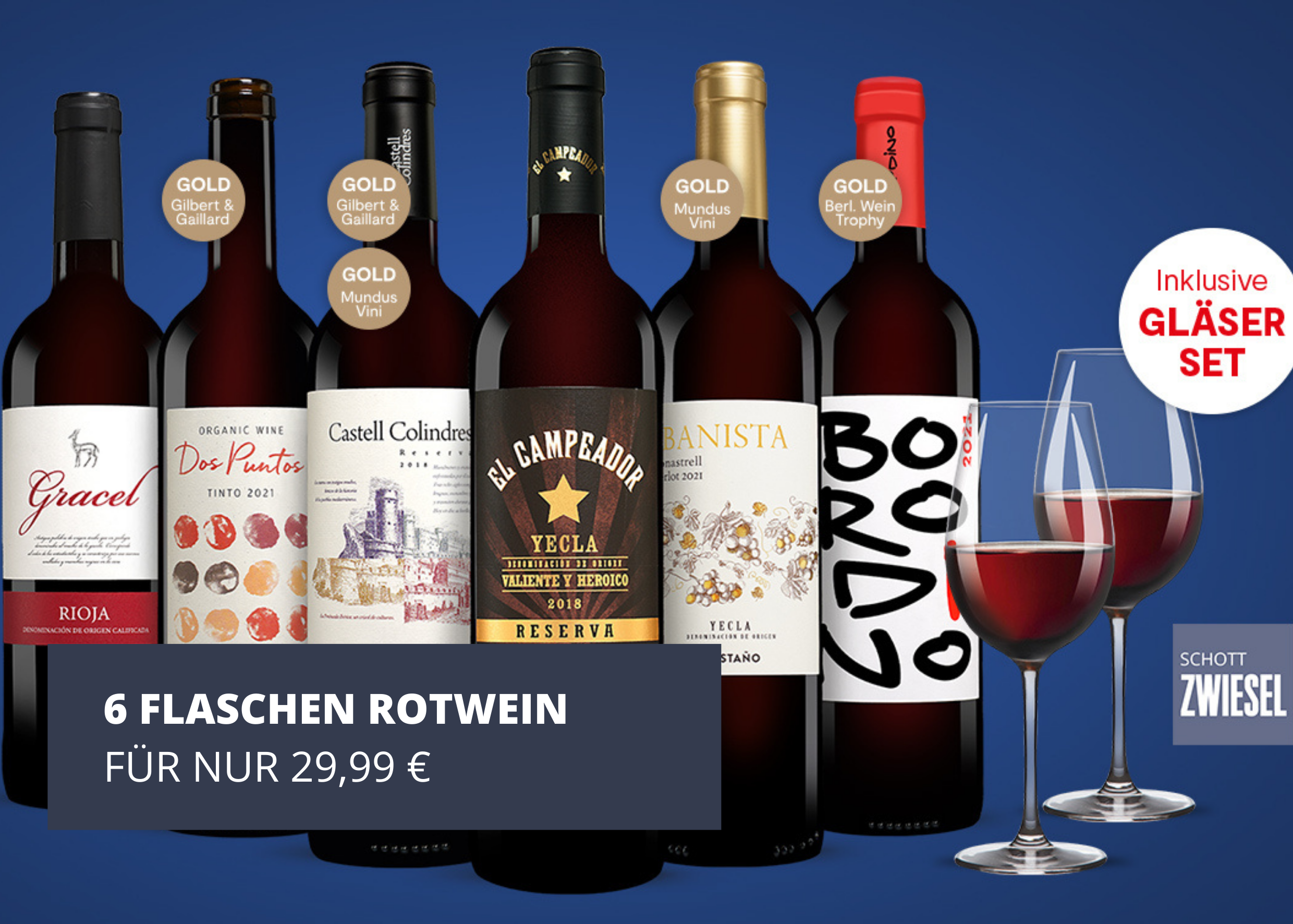 spanische Rotweine