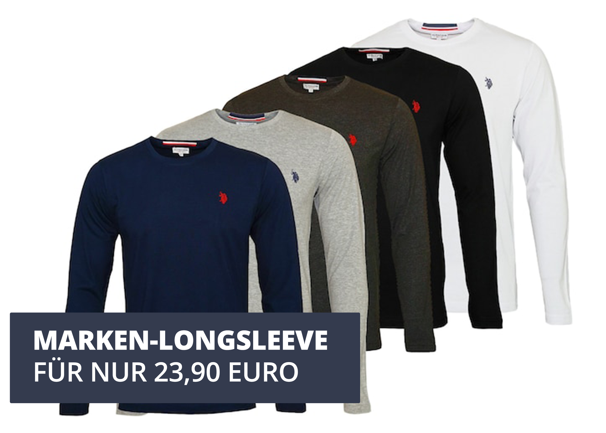 Longsleeves für 23,90 Euro